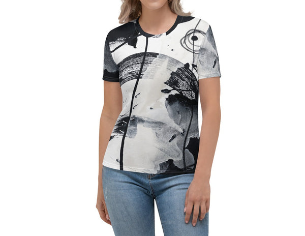 Women's T-shirt  "Modern Black & White 2"