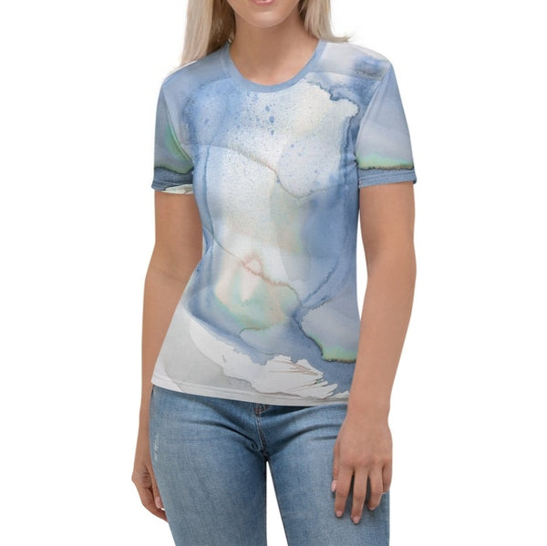 Women's T-shirt  "Serenity - Blue"