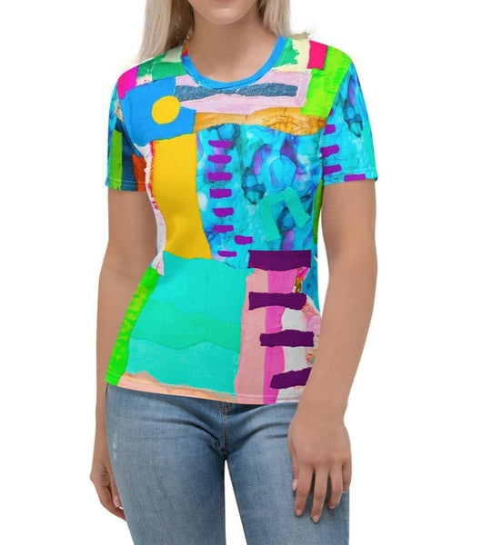 Women's T-shirt "Symphony of Colors - 2"