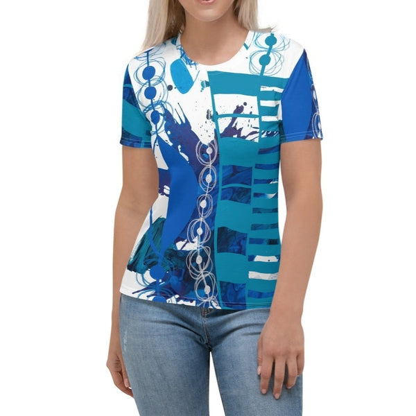 Women's T-shirt "Blue - 1"