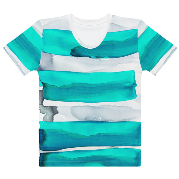 Women's T-shirt "Sea Glass - 1 light aqua"