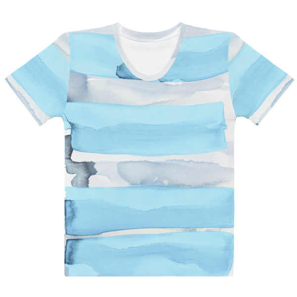 Women's T-shirt "Sea Glass - 1 Serene Blue"