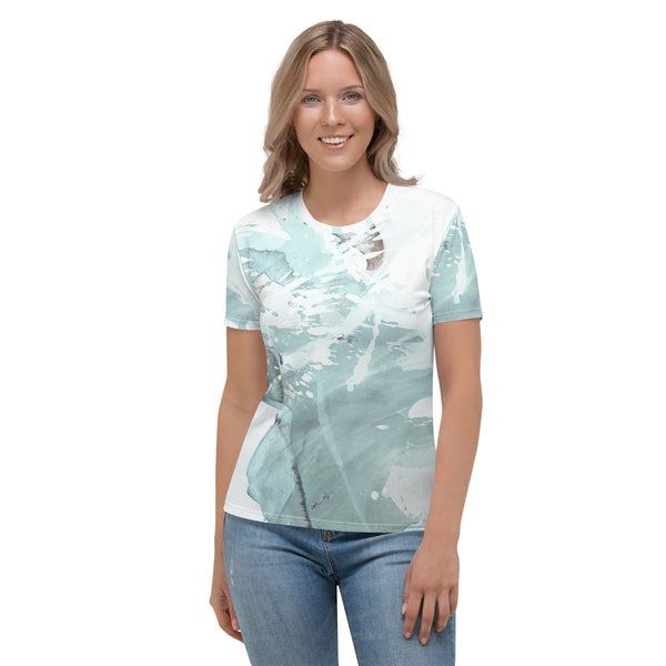 Women's T-shirt "Aquatic -3- Sea Glass"
