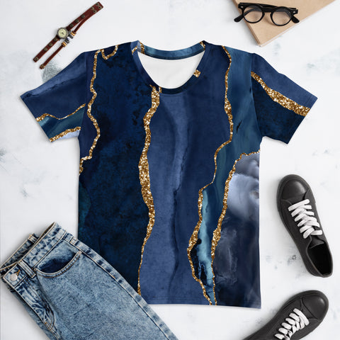 Women's T-shirt "Blue Agate"