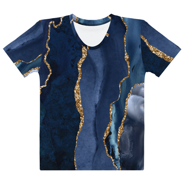 Women's T-shirt "Blue Agate"