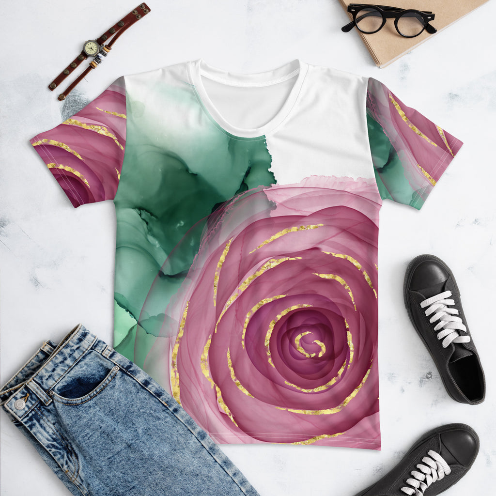 Women's T-shirt "Beautiful Rose"