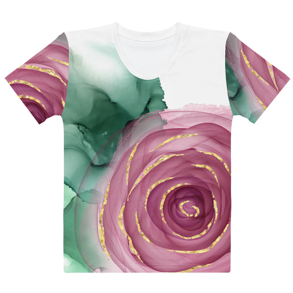 Women's T-shirt "Beautiful Rose"