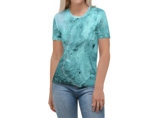 Women's T-shirt "Aquatic 2 - 4 Light Aqua"
