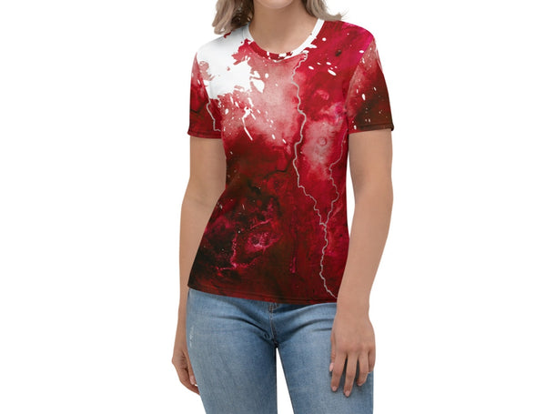 Women's T-shirt "Crimson Sky 4"