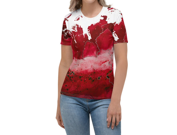 Women's T-shirt "Crimson Sky 2"