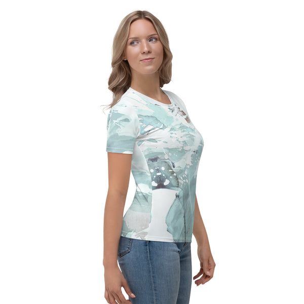 Women's T-shirt "Aquatic -3- Sea Glass"