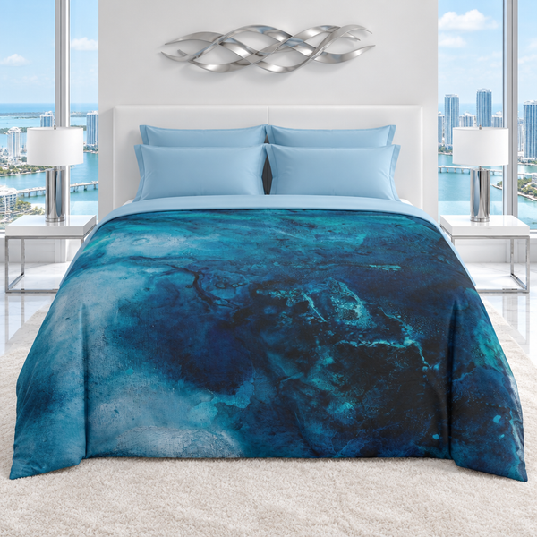 Aquatic 2 bright-white Miami room from scratch