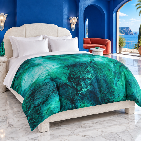 Aquatic 2 Emerald in a lapis-blue Naples villa