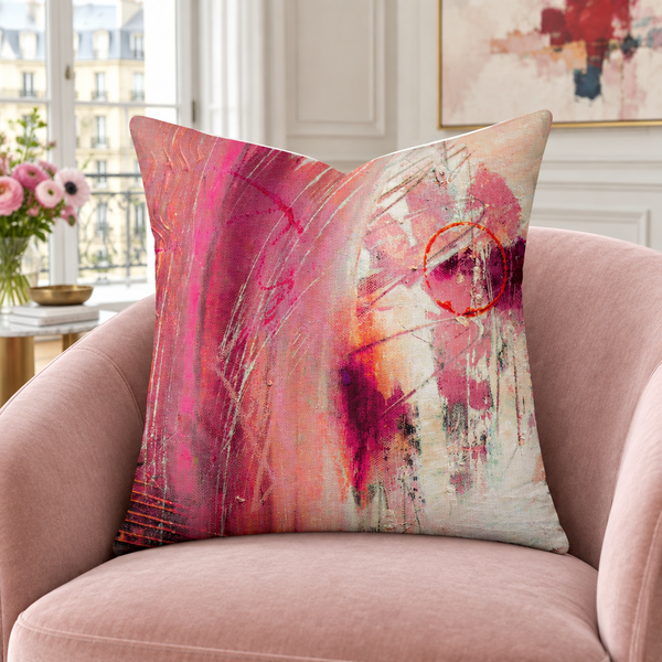 Blush-chair Paris room