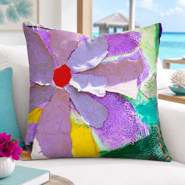 Bright crisp-white modern Maldives resort suite, close-up #1 - Modern Flower (v2 pose)