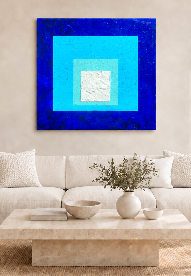"Coastal Modern" Original Modern Abstract Painting