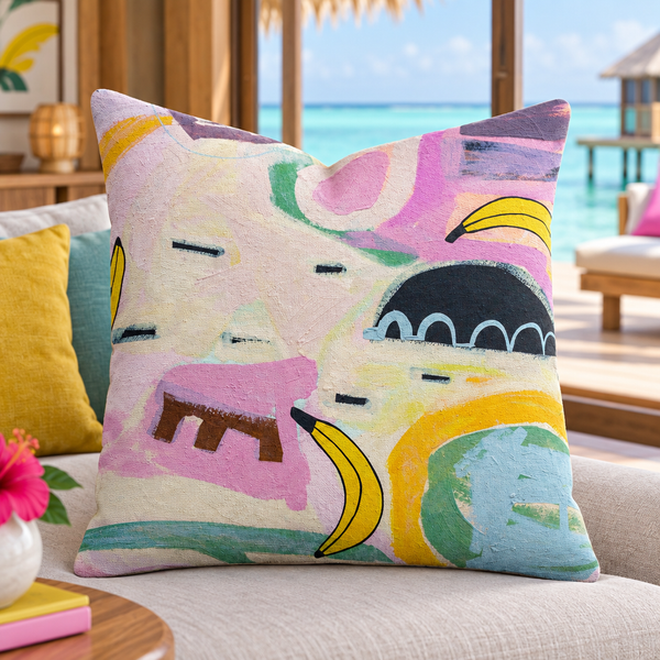 Colorful Maldives overwater villa - Going Bananas