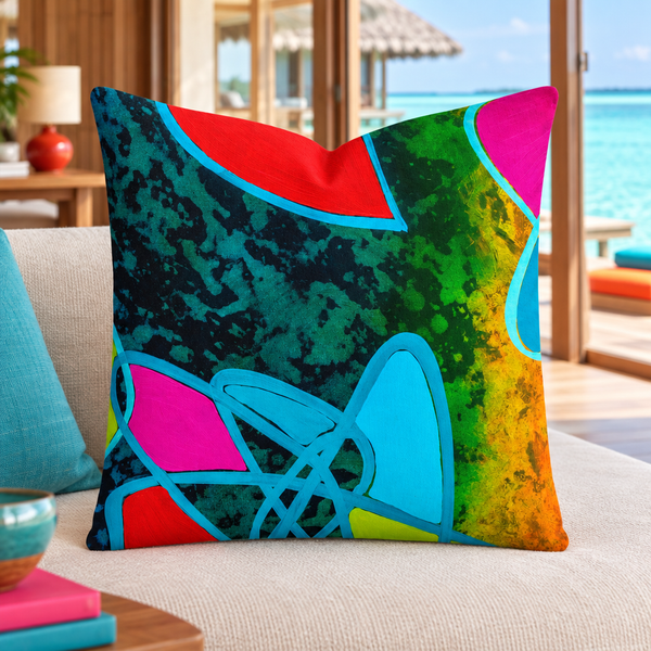 Colorful Maldives overwater villa - Happy 2
