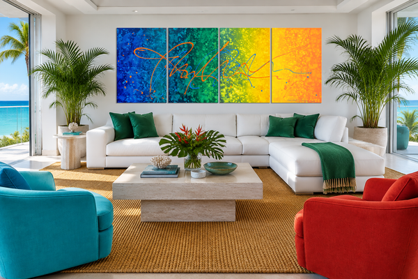 "Joy in Motion" Original Modern Abstract Painting