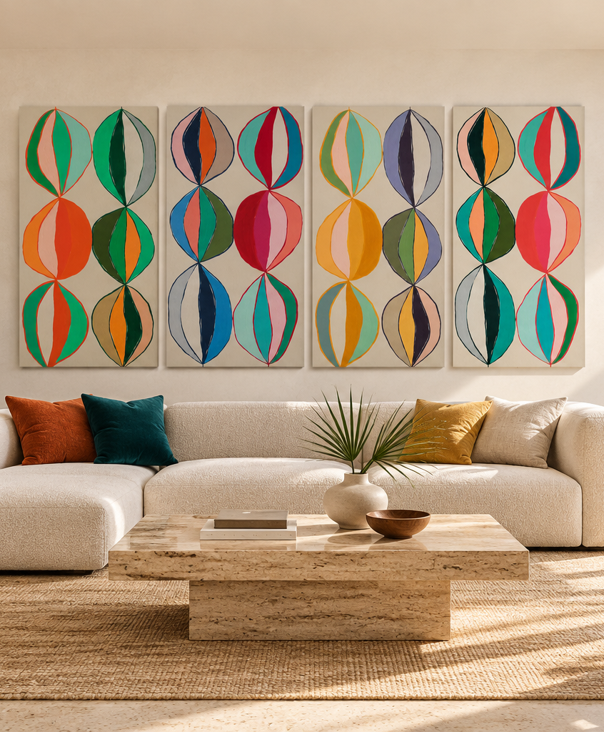"Colors" Original Modern Abstract Painting