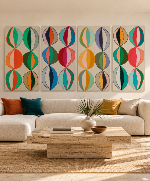 "Colors" Original Modern Abstract Painting