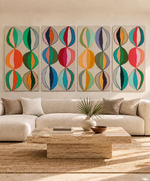 "Colors" Original Modern Abstract Painting