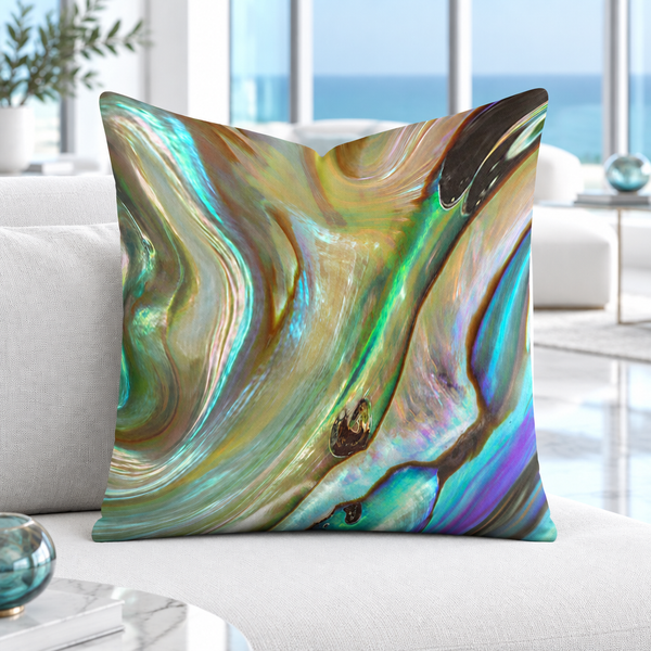 Cool-white marble resort suite with matching accents - Rainbow Pearl
