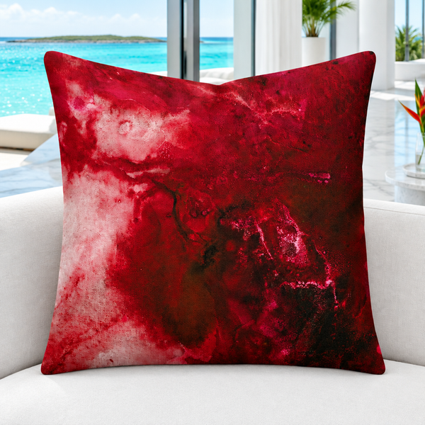 Premium Pillow "Crimson"
