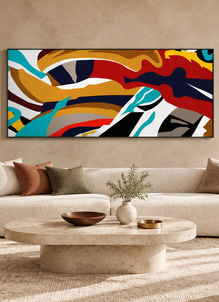"Fulfillment" Original Modern Abstract Painting