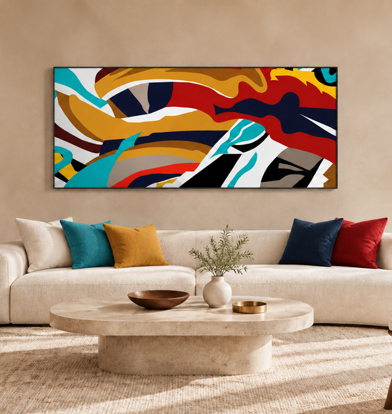 "Fulfillment" Original Modern Abstract Painting