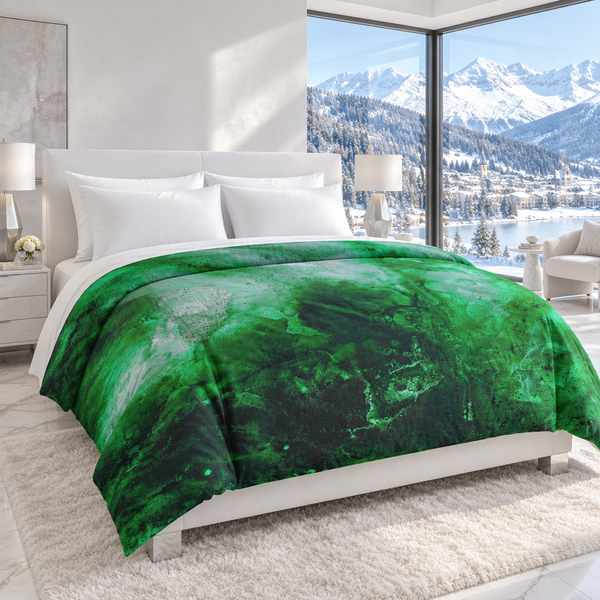 Green Energy in a cool-white Alpine collector’s suite