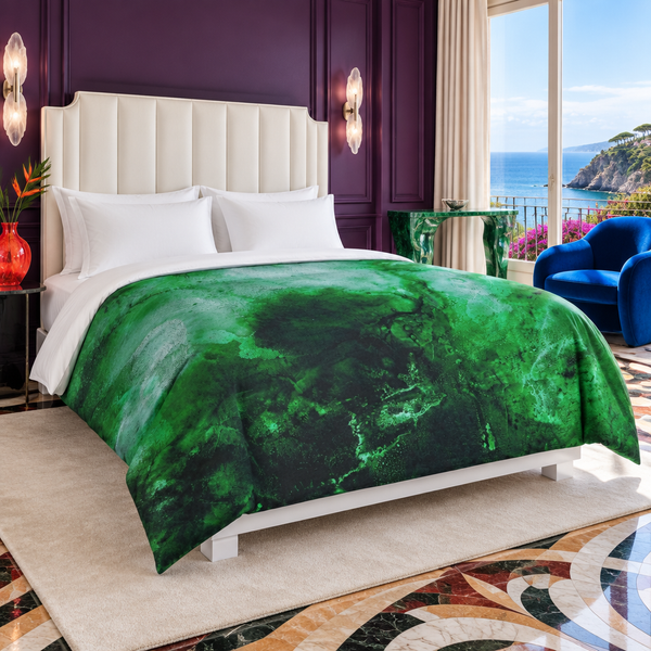 Green Energy in a violet-plum Lisbon collector’s villa