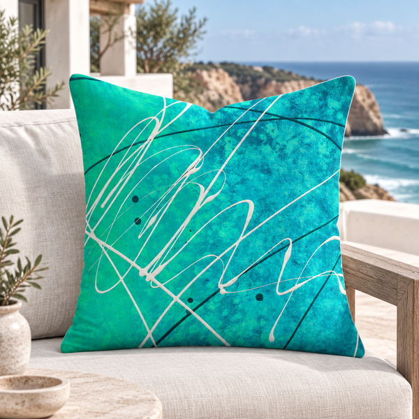 Premium Pillow "Gulf Waters"