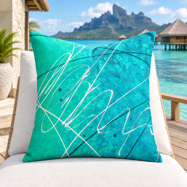 Premium Pillow "Gulf Waters"