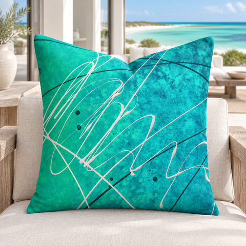 Premium Pillow "Gulf Waters"