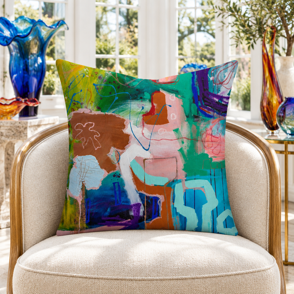 Reminiscence 3 pillow in bright white collector conservatory