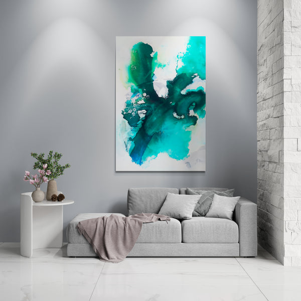 Abstract Wall Art - Tropical Waters 2B
