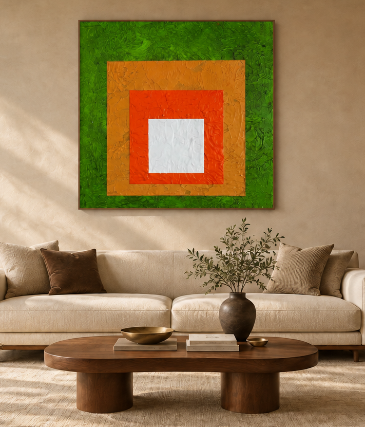 "Mid-Century Modern 2" Original Modern Abstract Painting