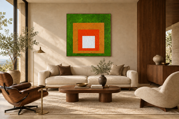 "Mid-Century Modern 2" Original Modern Abstract Painting