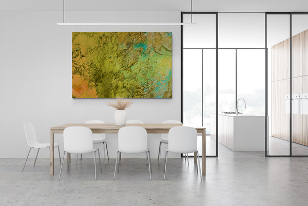 Abstract Wall Art - Earthy Colors