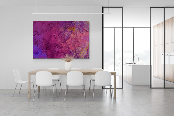 Abstract Wall Art - Amazing Sunset