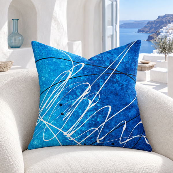 Ocean Breeze 2b in an Oia-style white suite
