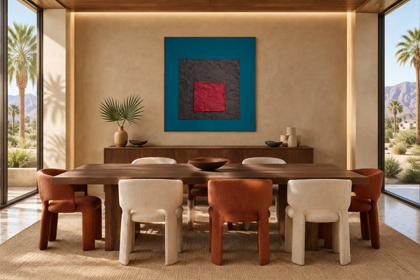 "Retro 4" Original Modern Abstract Painting