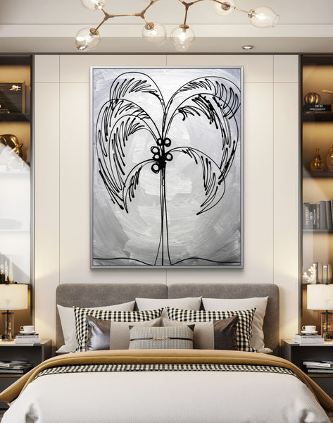 Silver - Palm Tree