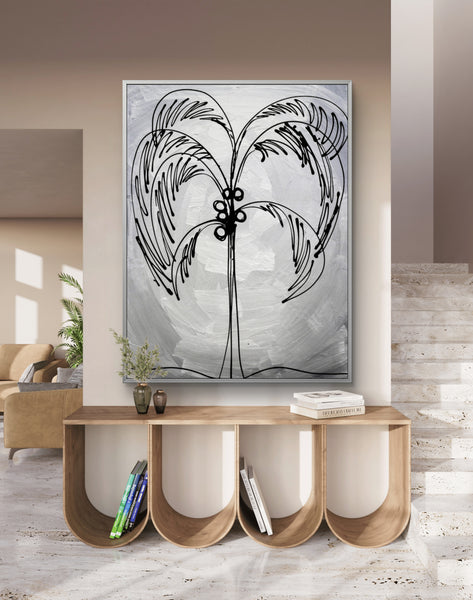 Silver - Palm Tree