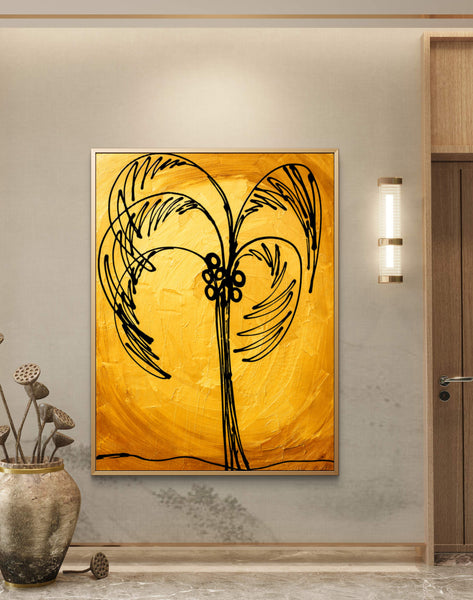 Gold - Palm Tree