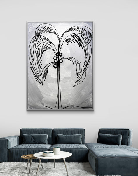Silver - Palm Tree