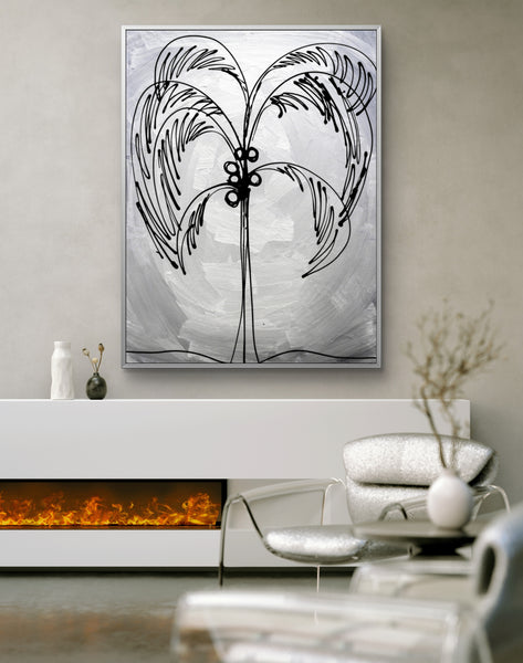 Silver - Palm Tree