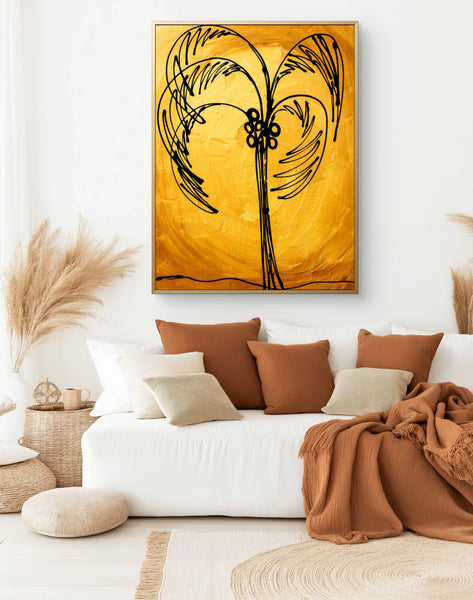 Gold - Palm Tree