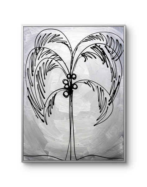 Silver - Palm Tree